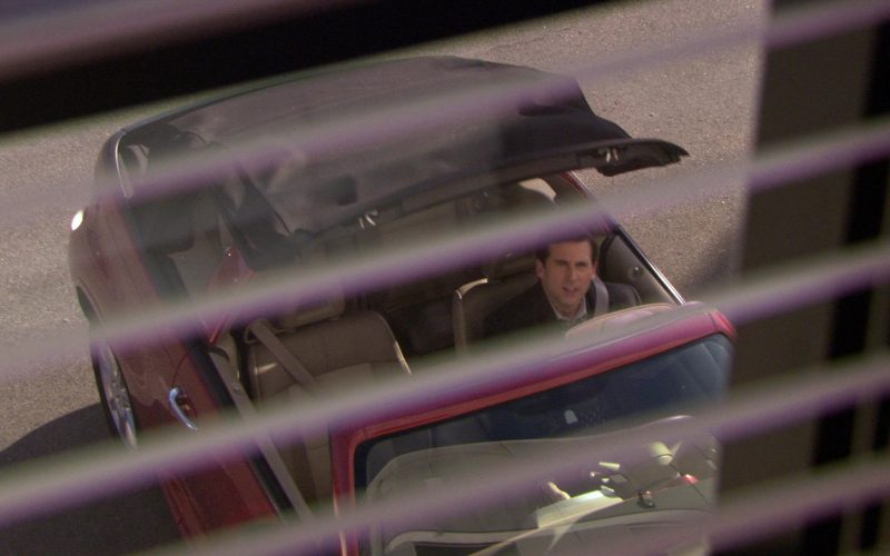 Chrysler PT Cruiser Convertible Red Car Driven by Steve Carell (Michael Scott) in The Office – Season 5 (1)