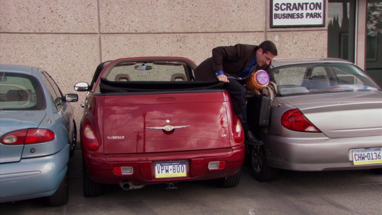 Chrysler PT Cruiser Convertible Red Car Used By Steve Carell (Michael ...