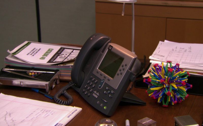 Cisco IP Phone Used by Steve Carell (Michael Scott) & Rainn Wilson (Dwight Schrute) in The Office (1)