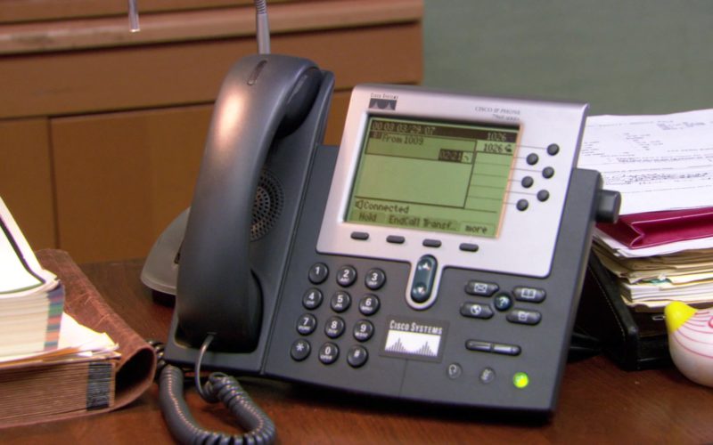 Cisco IP Phone Used by Steve Carell (Michael Scott) in The Office – Season 3, Episode 22 (7)