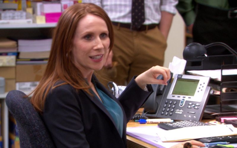 Cisco Phone Used by Catherine Tate (Nellie Bertram) in The Office (1)