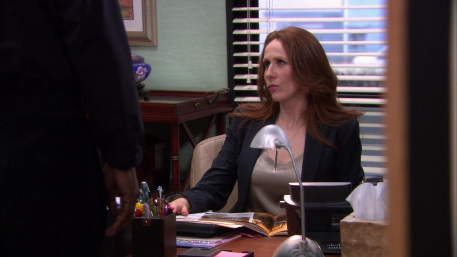 Cisco Phone Used By Catherine Tate (Nellie Bertram) In The Office Season 8, Episode 21, "Angry