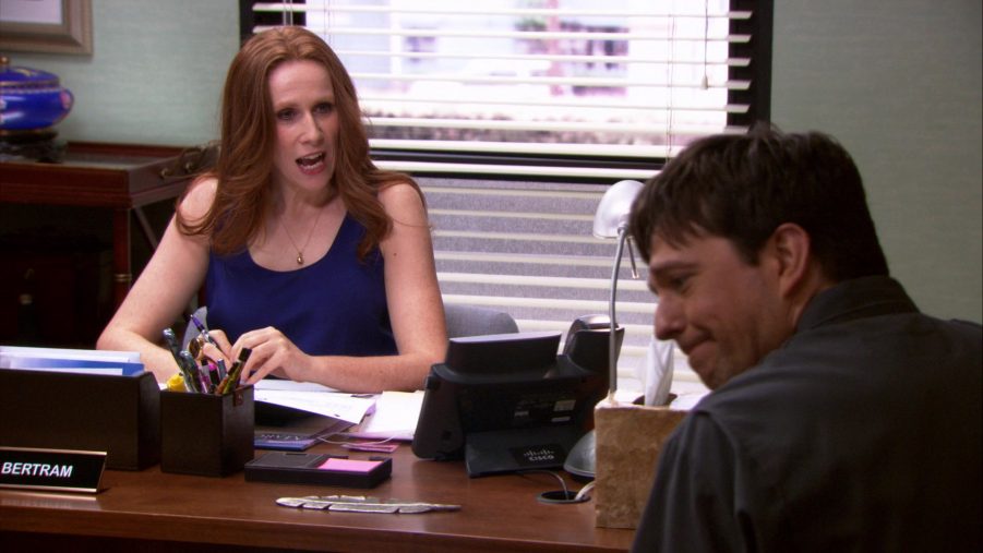 Cisco Phone Used By Catherine Tate (Nellie Bertram) In The Office Season 8, Episode 24, "Free