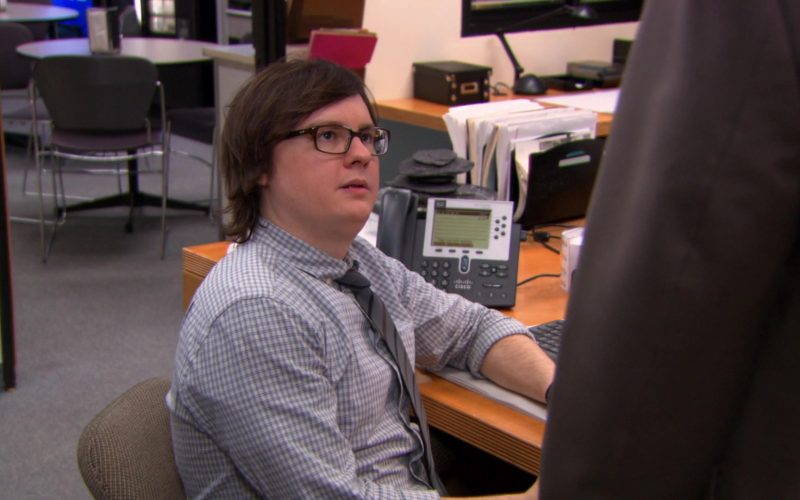 Cisco Phone Used by Clark Duke (Clark Green) in The Office