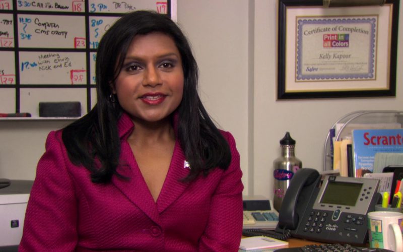 Cisco Phone Used by Mindy Kaling (Kelly Kapoor) in The Office – Season 7, Episode 1 (1)