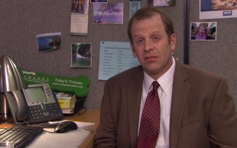 Cisco Phone Used by Paul Lieberstein (Toby Flenderson) in The Office