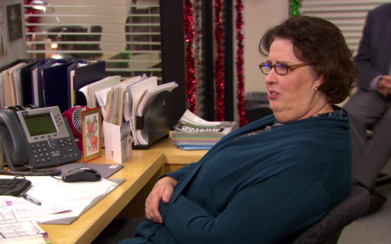 Cisco Phone Used by Phyllis Smith (Phyllis Vance) in The Office – Season 6