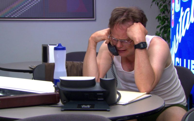 Cisco Phone Used by Rainn Wilson (Dwight Schrute) in The Office (4)