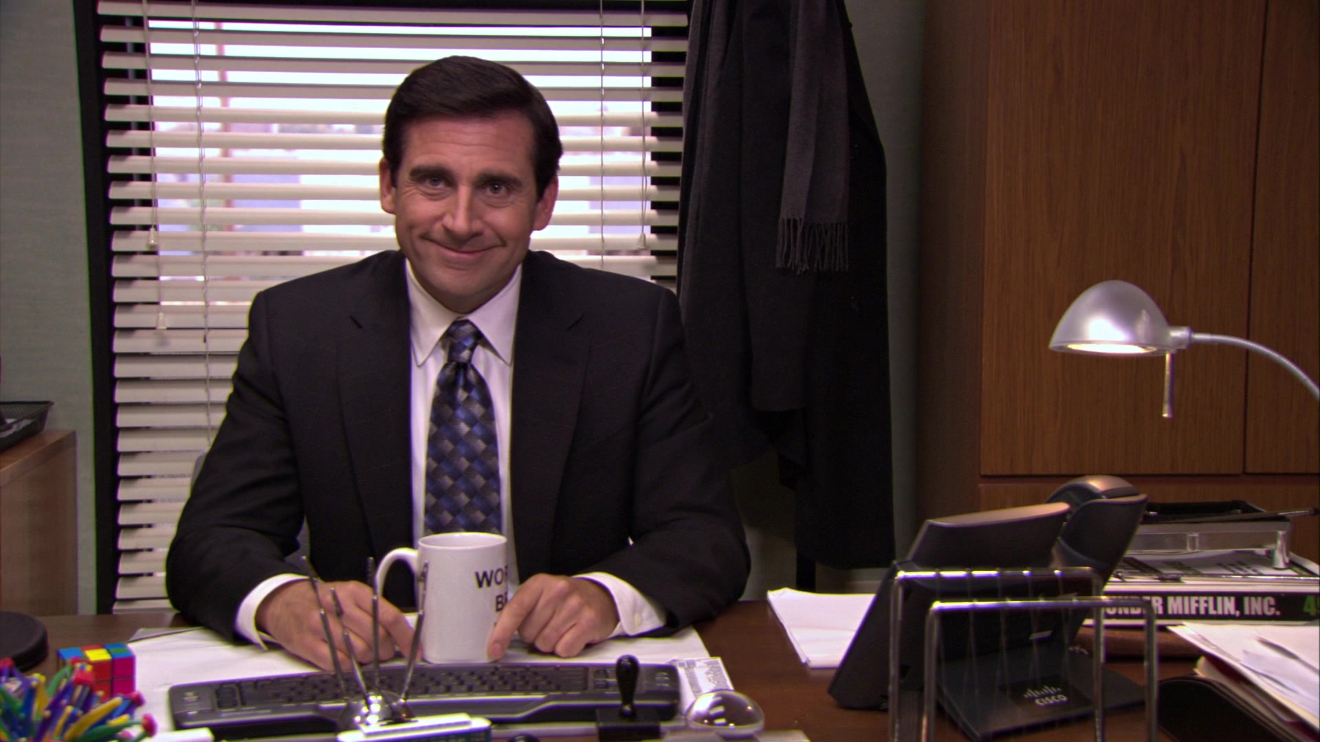 Michael scott surprised gif