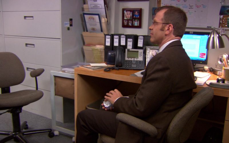 Cisco Phone and HP Monitor Used by Paul Lieberstein (Toby Flenderson) in The Office (1)