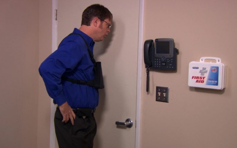 Cisco Phone in The Office – Season 8, Episode 17, Test the Store