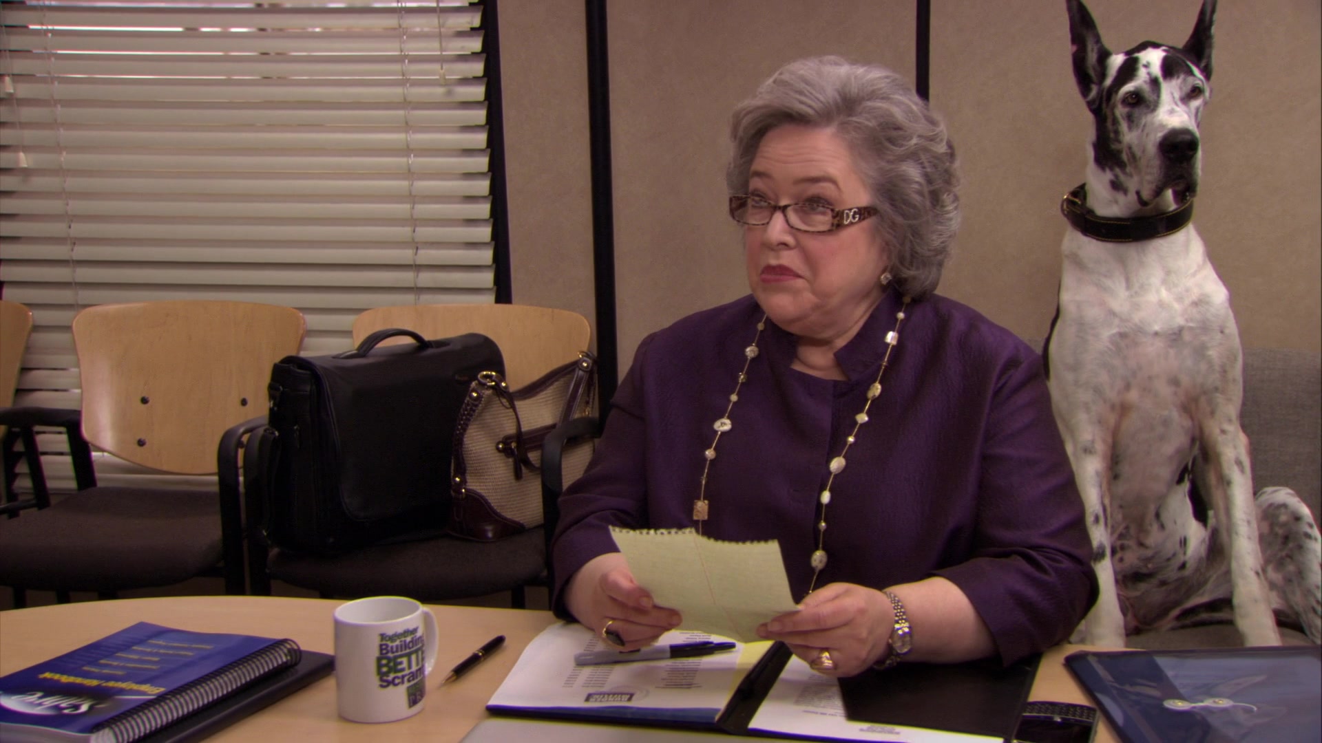 DG Glasses Worn By Kathy Bates (Jo Bennett) In The Office – Season 6,  Episode 26, 