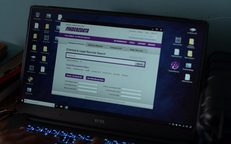 Dell Notebook Used by Eka Darville in Jessica Jones