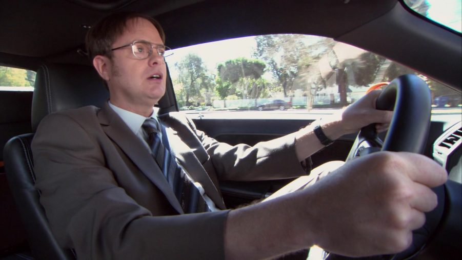 Dodge Challenger SRT8 Orange Car Used By Rainn Wilson (Dwight Schrute