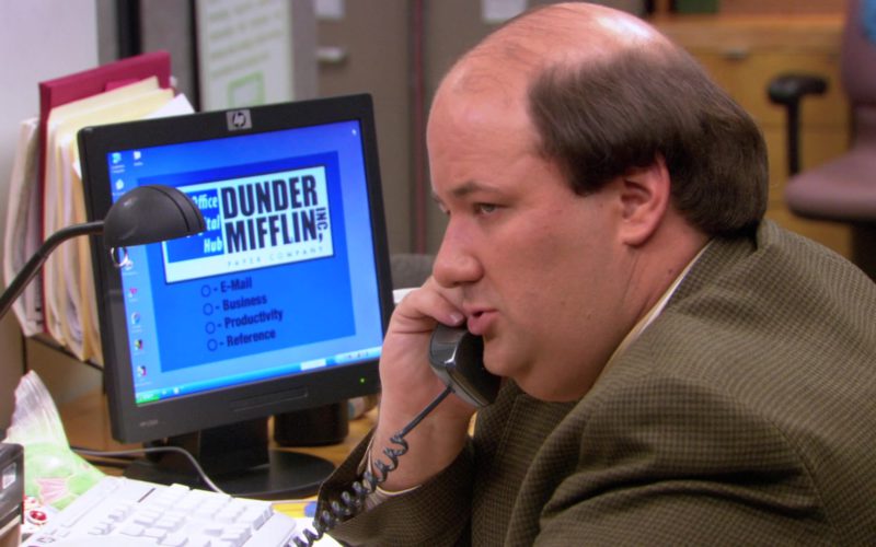 HP Computer Monitor Used by Brian Baumgartner (Kevin Malone) in The Office