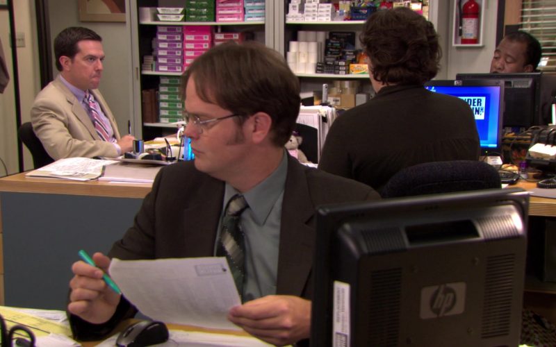 HP Computer Monitor Used by Rainn Wilson (Dwight Schrute) in The Office – Season 6, Episode 3,