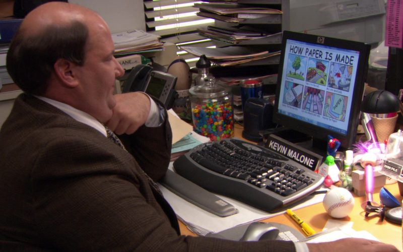 HP Monitor Used by Brian Baumgartner (Kevin Malone) in The Office