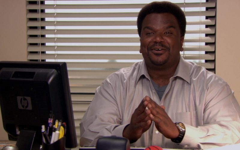 HP Monitor Used by Craig Robinson (Darryl Philbin) in The Office (2)