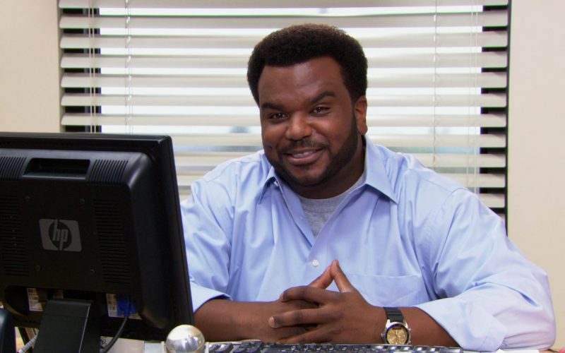 HP Monitor Used by Craig Robinson (Darryl Philbin) in The Office