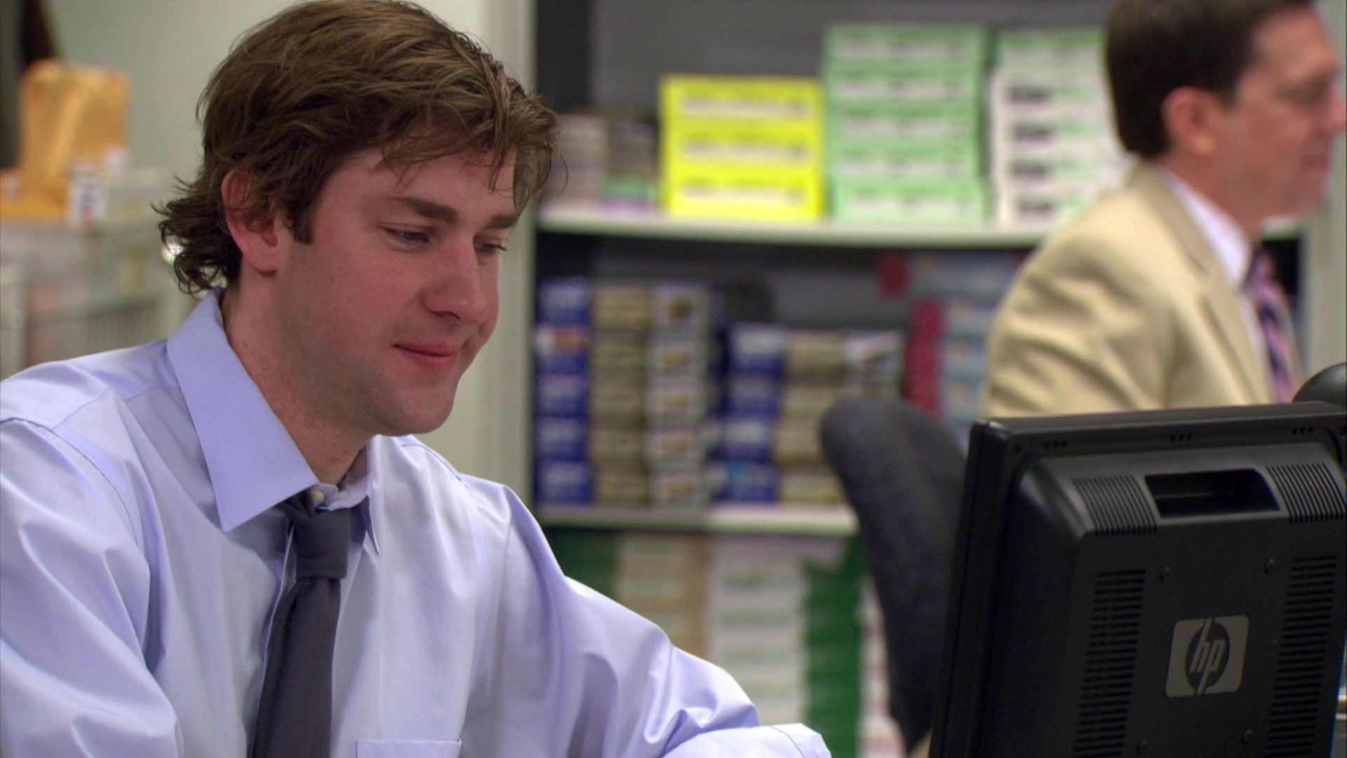 HP Monitor Used by John Krasinski (Jim Halpert) in The Office – Season 4, E...