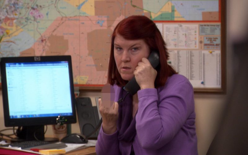 HP Monitor Used by Kate Flannery (Meredith Palmer) in The Office