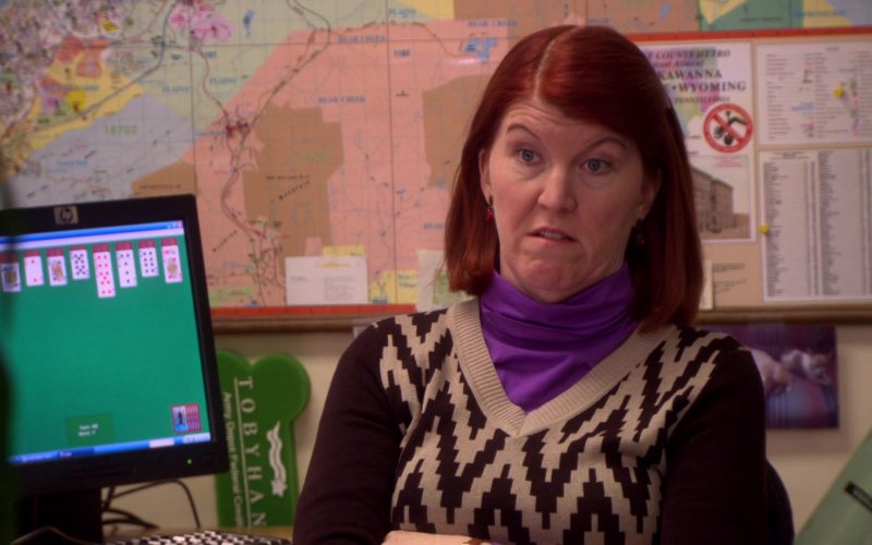HP Monitor Used by Kate Flannery (Meredith Palmer) in The Office