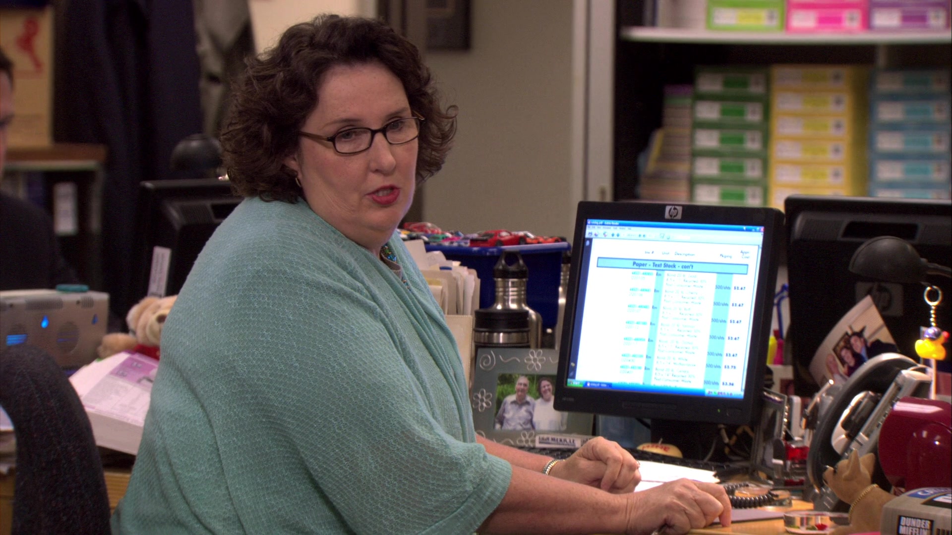 HP Monitor Used By Phyllis Smith (Phyllis Vance) In The Office – Season ...