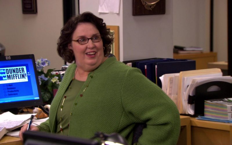 HP Monitor Used by Phyllis Smith (Phyllis Vance) in The Office