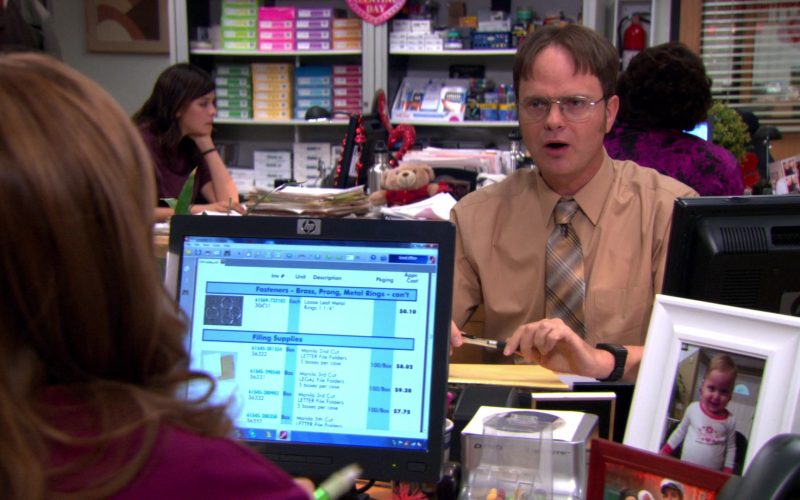 HP Monitor Used by Rainn Wilson (Dwight Schrute) in The Office