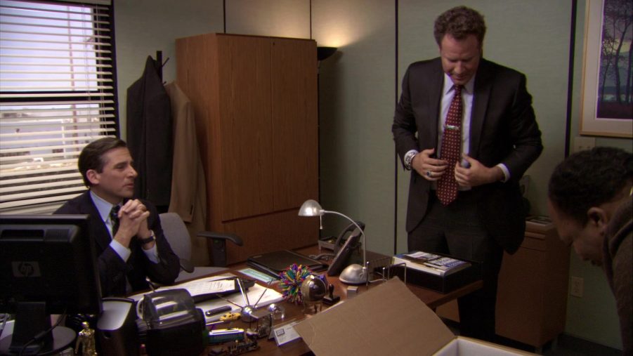 HP Monitor Used By Steve Carell (Michael Scott) & Will Ferrell ...