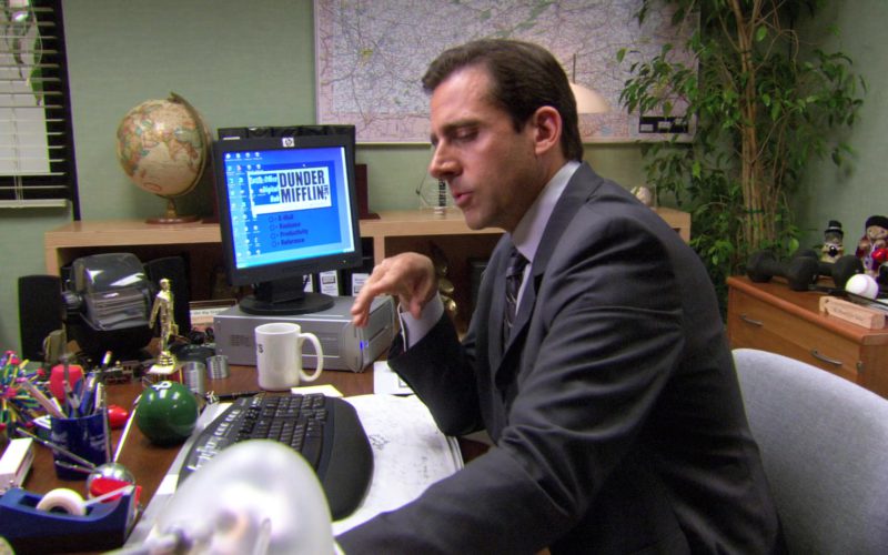 HP Monitor Used by Steve Carell (Michael Scott) in The Office – Season 3, Episode 19 (1)