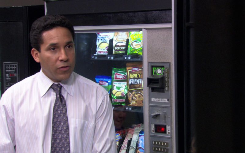 Herr's Potato Chips and Honey Wheat Pretzels in The Office – Season 3, Episodes 23-25