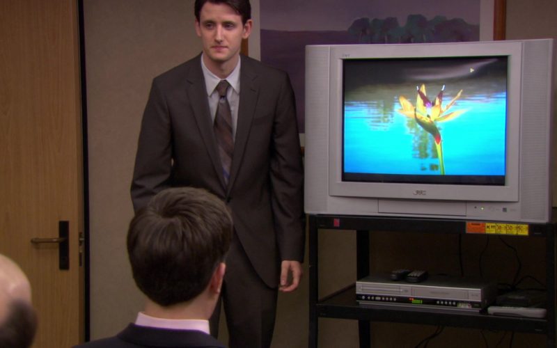 JVC TV Used by Zach Woods (Gabe Lewis) in The Office – Season 6, Episode 15 (1)