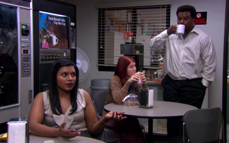 LaCroix Sparkling Water Can Held by Kate Flannery (Meredith Palmer) in The Office