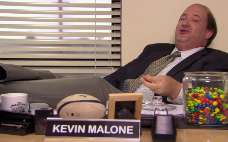 M&M's Candies Enjoyed by Brian Baumgartner (Kevin Malone) in The Office