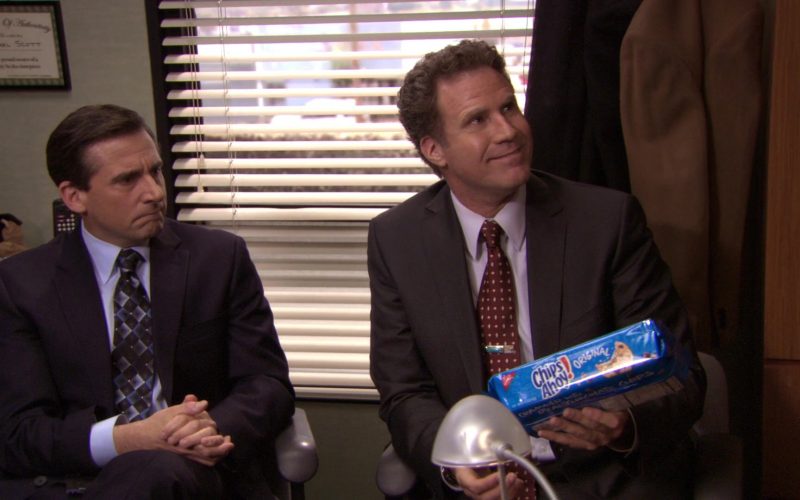 Nabisco Chips Ahoy! Held by Will Ferrell (Deangelo Vickers) in The Office (2)