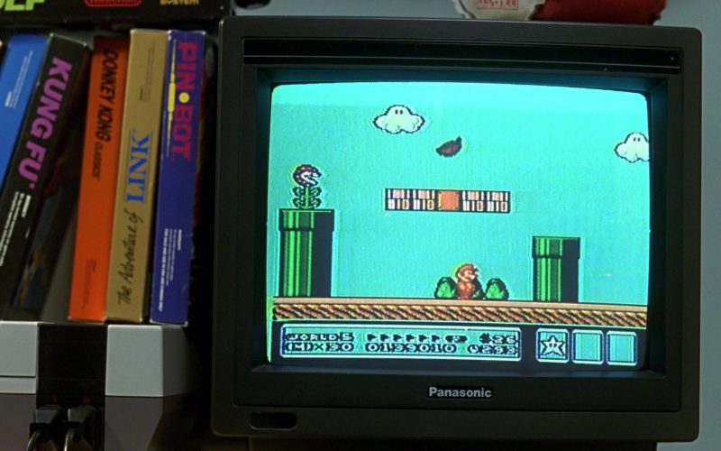 Panasonic TV & Nintendo Super Mario Bros. Video Game in Beethoven (1992)