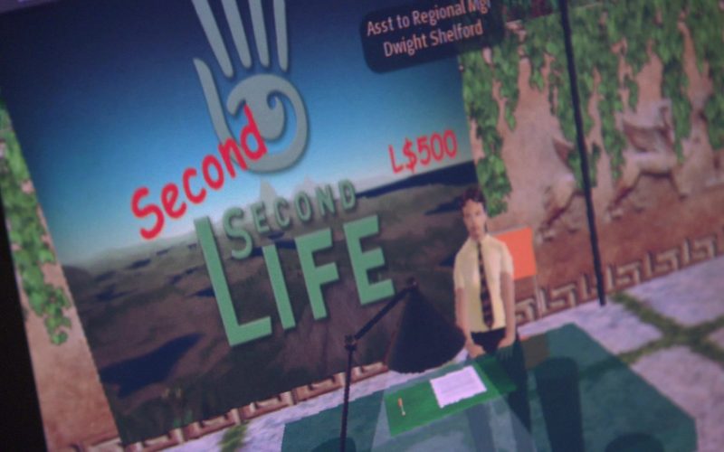 Second Life Online Video Game in The Office – Season 4, Episode 9 (10)