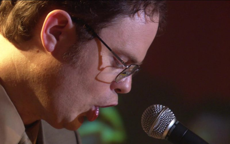 Shure Microphone Used by Rainn Wilson (Dwight Schrute) in The Office – Season 2, Episode 17