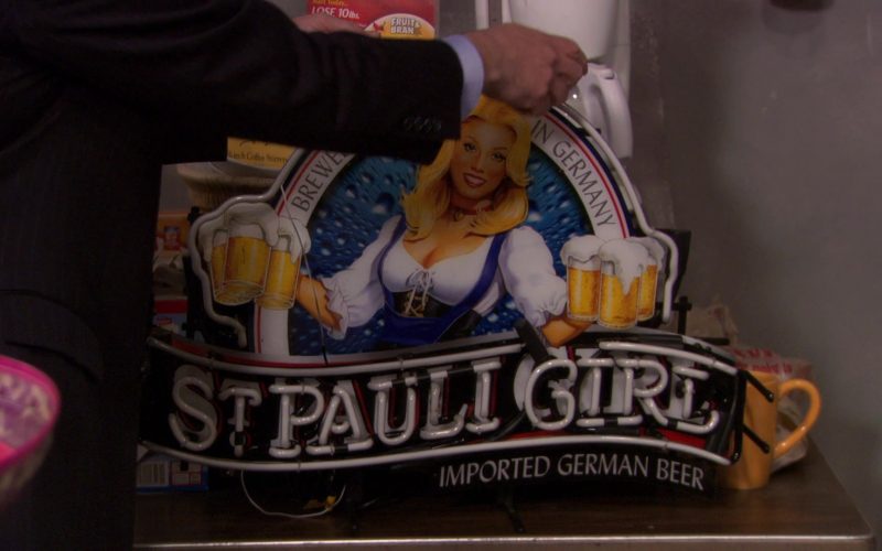 St. Pauli Girl Sign in The Office