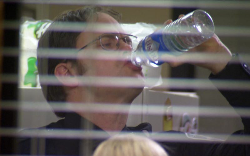 Trinity Bottled Water Held by Rainn Wilson (Dwight Schrute) in The Office (1)