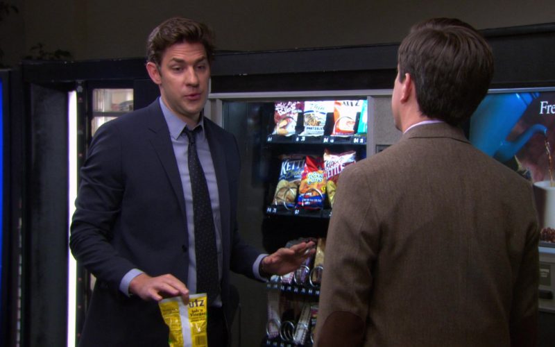 UTZ Chips Held by John Krasinski (Jim Halpert) in The Office