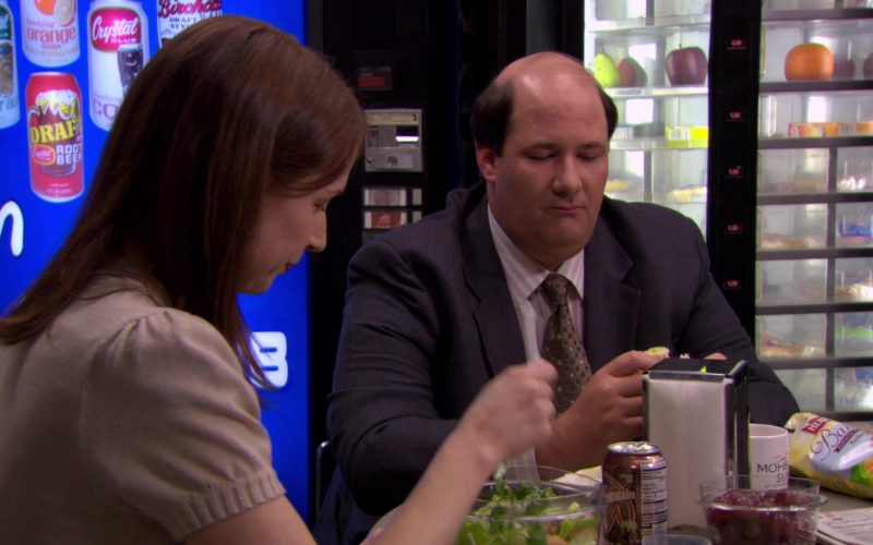 Wegmans Fountain Root Beer Enjoyed by Ellie Kemper (Erin Hannon) and Herr’s Chips Enjoyed by Brian Baumgartner (Kevin Malone)