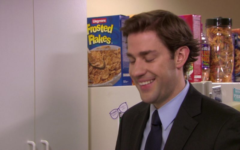 Wegmans Frosted Flakes Cereal in The Office – Season 6, Episode 8 (1)