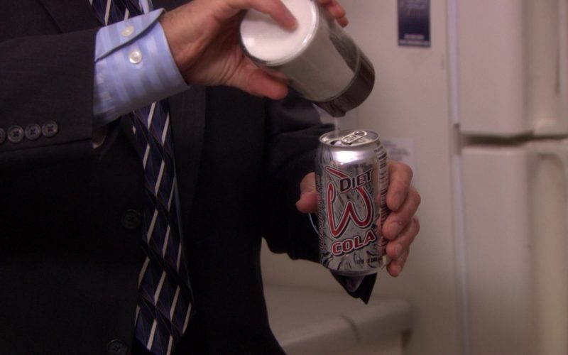 Wegmans W. Diet Cola Held by Steve Carell (Michael Scott) in The Office (1)