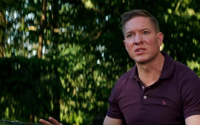 Abercrombie & Fitch Polo Shirt Worn by Joseph Sikora in The Intruder (2019)