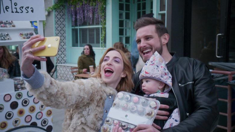 Molly Bernard, Nico Tortorella are posing for a picture