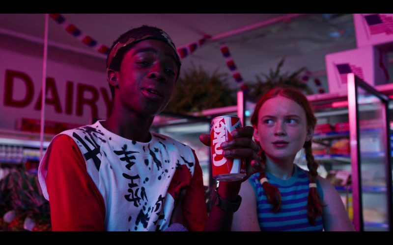Coca-Cola Can Held by Caleb McLaughlin as Lucas Sinclair in Stranger Things (10)