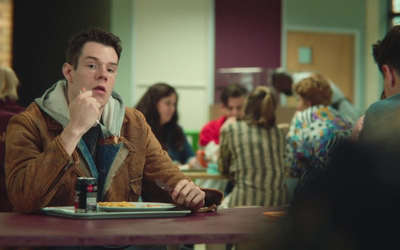 Coca-Cola Zero Enjoyed by Connor Swindells as Adam Groff in Sex Education - Season 1, Episode 3 (2019)
