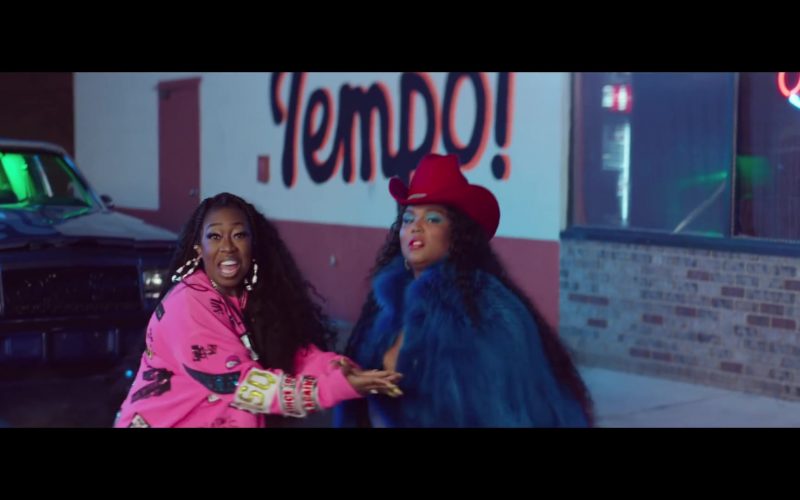 Dsquared² Pink Hoodie Worn by Missy Elliott in Tempo by Lizzo (1)